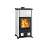 Poêle à bois La Nordica - Fedora Blanc Infinity 8.3kw